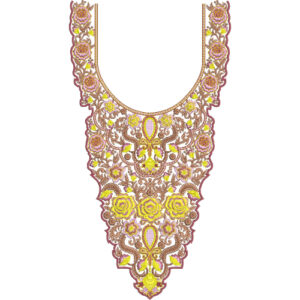 Neck Gala Embroidery Design