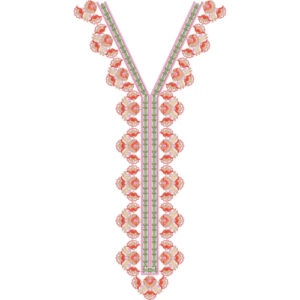 Neck Gala Embroidery Design