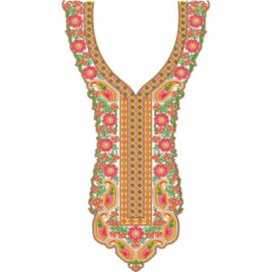 Beautiful Neck Embroidery Design