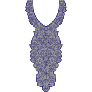 Beautiful Neck Embroidery Design