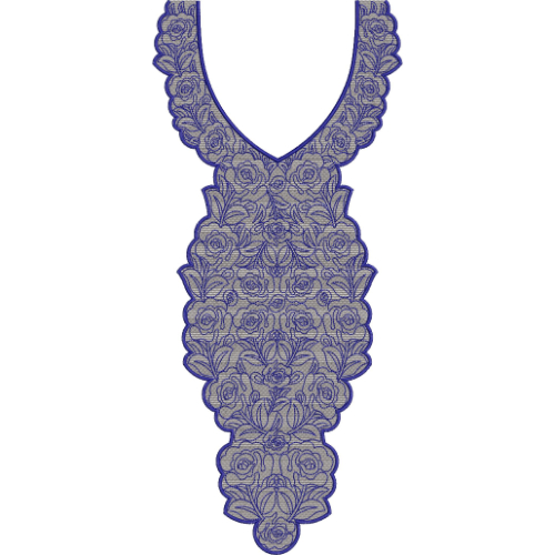 Beautiful Neck Embroidery Design