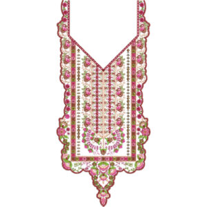 Neck Kurta Embroidery Design