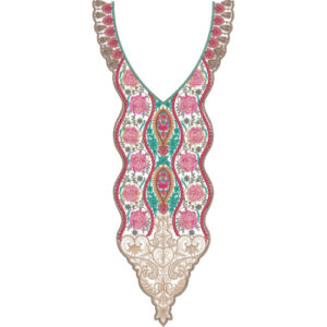 Beautiful Neck Embroidery Design