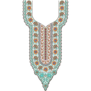 Neck Gala Embroidery Design