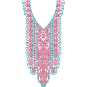 Simple Neck Embroidery Design