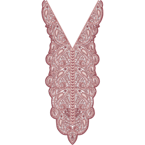 Neck Gala Embroidery Design