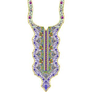 Neck Gala Embroidery Design