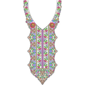 Neck Kurta Embroidery Design