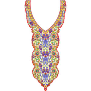 Neck Kurta Embroidery Design