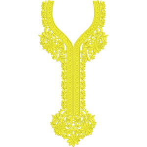 Simple Neck Embroidery Design