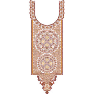 Neckline Embroidery Design