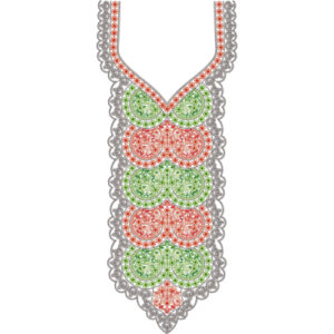 Neck Kurta Embroidery Design