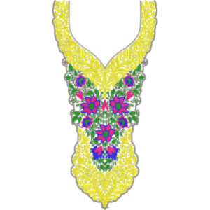 Simple Neck Embroidery Design