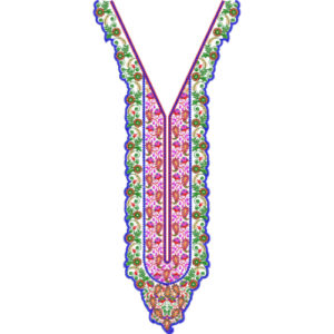 Neck Gala Embroidery Design