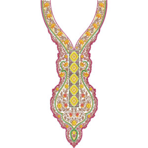 Neck Kurta Embroidery Design