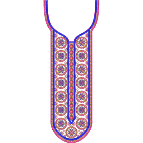 Simple Neck Embroidery Design