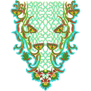 Neck Gala Embroidery Design