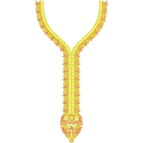 Neck Kurta Embroidery Design