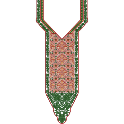 Beautiful Neck Embroidery Design