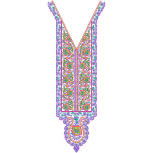 Simple Neck Embroidery Design