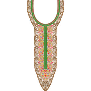 Neck Gala Embroidery Design