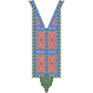 Neckline Embroidery Design