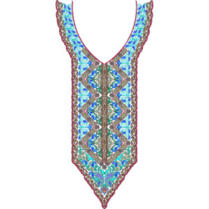 Neck Kurta Embroidery Design