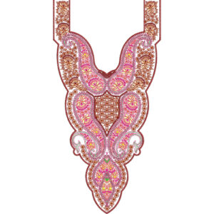 Beautiful Neck Embroidery Design
