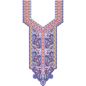Neck Gala Embroidery Design