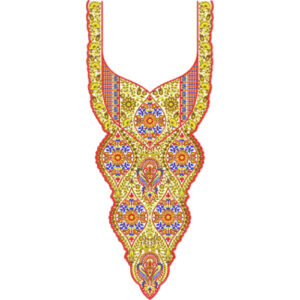 Neck Kurta Embroidery Design