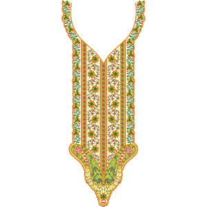 Simple Neck Embroidery Design
