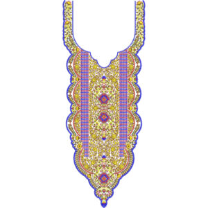 Neck Gala Embroidery Design