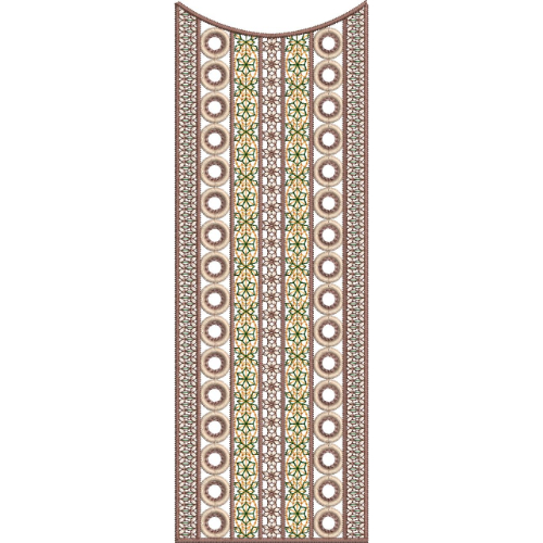 Neckline Embroidery Design