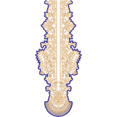 Neck Kurta Embroidery Design
