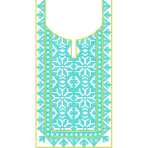 Neck Kurta Embroidery Design