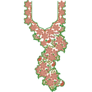 Neck Kurta Embroidery Design