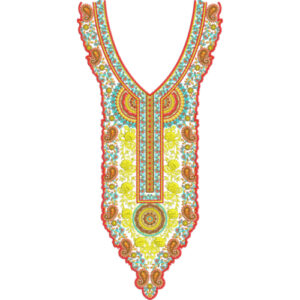 Neck Kurta Embroidery Design