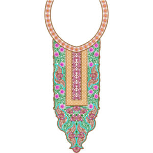 Neck Kurta Embroidery Design