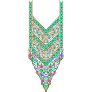 Simple Neck Embroidery Design