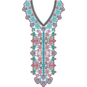 Neck Kurta Embroidery Design