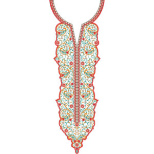 Beautiful Neck Embroidery Design