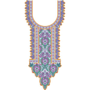 Neck Gala Embroidery Design
