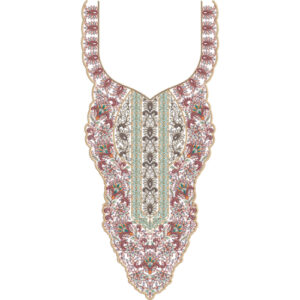 Simple Neck Embroidery Design