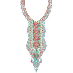 Neck Gala Embroidery Design