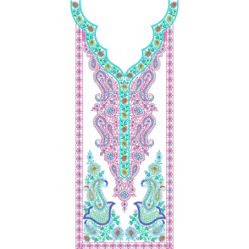Neck Gala Embroidery Design