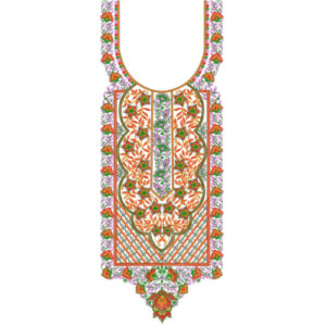 Neck Kurta Embroidery Design