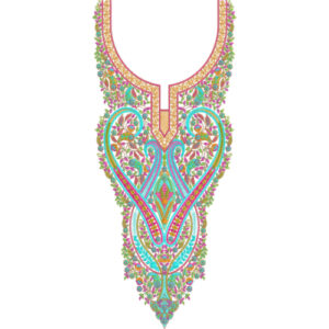 Neck Gala Embroidery Design