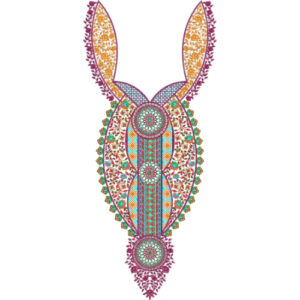 Beautiful Neck Embroidery Design