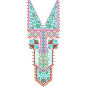 Simple Neck Embroidery Design