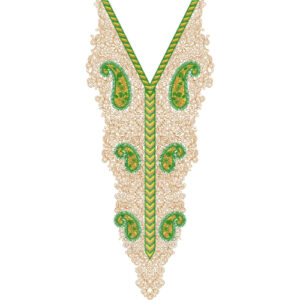 Neck Kurta Embroidery Design